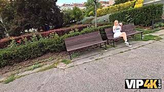 Cute blonde cheats on boyfriend for cash hardcore fuck