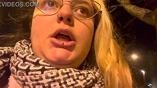 chubby latina burps publicly in homemade fetish clip