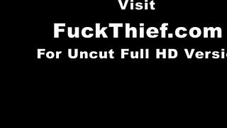 Daisy bends over for security guard's doggystyle punishment after shoplifting