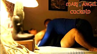 lover teaches cuckold to fuck me