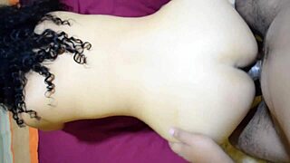 curly haired mature latina milf eager in casting interview tease