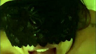 Kalena Mitrak blindfolded, my naughty lingerie ideas explode!