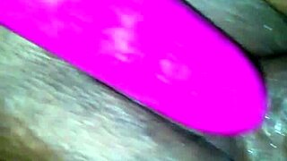 i made her squirt hard again with vibrator on monster cock part 2