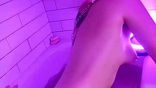 uhh roommate caught spying my monster cock now she's my submissive slut...