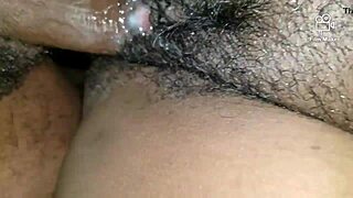 wet ebony big ass takes monster cock creampie deep inside