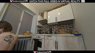 Watch Amanda Shove That Cucumber Deep In Her Shaved Pussy In VR!?