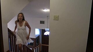 A horny housewife gets fucked doggystyle by stud while muff diving on another woman's shaved pussy poolside