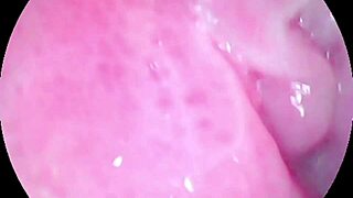 i shove camera deep in my creamy pussy till i explode