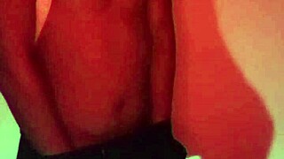 damn check this hot red room masturbation huge cumshot explosion 💦🔥
