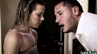 Perv stranger scrubs homeless teen then pounds her roughly deep