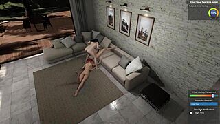 Shaved Redhead Lesbians Strapon Fuck Rental Cabin