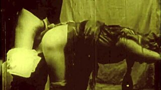 granny's hairy milf curves get fucked hard in vintage retro action