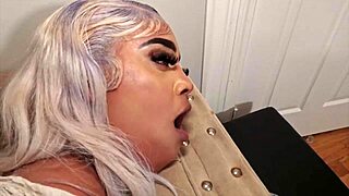 Kally Xo'S Curvy Big Tits Ass Shakes In Prison Roleplay Deepthroat Gagging