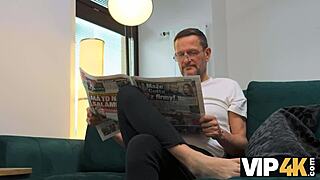 Intense tension builds between stepdaughter and stepdaddy leading to unexpected forbidden boundary crossing