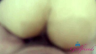 Kimmy Kimm Creampie Puts Cum Back In Tight Pussy No Condom GFE POV