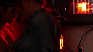 Lesbian Milf Tutor Facesits Licks Big Tits Brunette Latina Pussy