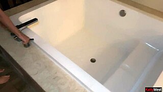 pool girl surprises stranger with quick hotel room thrill in just three minutes