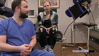 Dr Tampa Probes Ava Siren's Gaping Pussy As Guinea Pig