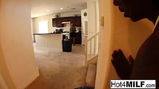 milf mellanie pounded hard by big black cock interracial