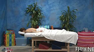 i love this steamy massage turning into hot action