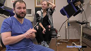 Dr Tampa Probes Ava Siren's Gaping Pussy As Guinea Pig