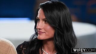 wifey milf rides hubby's cock cowgirl creampie deep 😍🔥