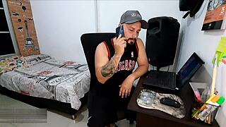 Chubby colombian milf mother-in-law begs for my monster cock in her big pussy then squirts passionately