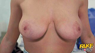 Young Backpacker Drinks Potion And Grows Huge Tits For Fake Hostel Fuck