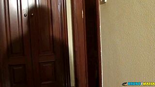 Fuck me deep and hard right in front of my cuckold!