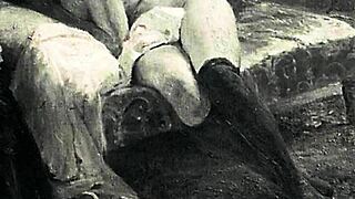 vintage erotic drawings capture sultry poses from antique sensual artists