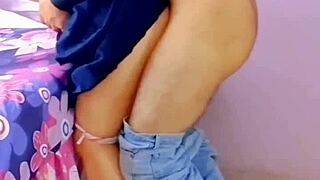 Prof Fills Tight Student Pussy with First Time Creampie