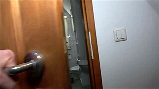 neighbor girl sneaks brazen deepthroat blowjob and big tits fuck