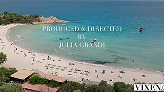 vixen fibi euro and emiri momota take turns riding huge cock in hot ffm threesome