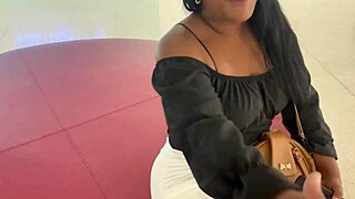 big ass babe bent over fucked hard by stranger from shop