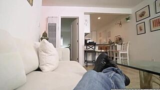 she spreads her milf pussy wide for my young cock doggystyle