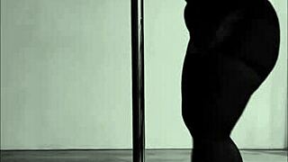 pinay shakes big ass in heels pole dancing aerial hoops oops rip