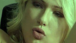 pretty petite teen babe fingers her tight pussy to massive solo orgasm waves