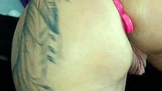 Muscular milf's big ass hole devours cock clit and squirt everything