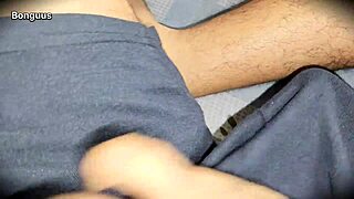 Whoa step sis-in-law pussy slip during massage!