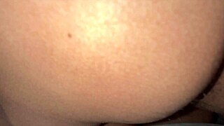 Step sis big ass tempts stepbro during movie he shoves dick in mouth deepthroat rough cum swallow taboo!