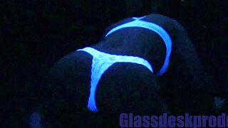 scarlett johnson cries in blacklight fetish creampie sex spying on teen whore's rough panty ripping virginity loss