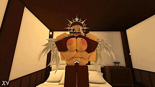 angel the blonde gets her pussy wrecked by huge black demon cock