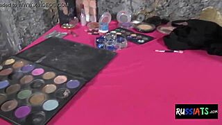 hey russian tgirl wanna see me stuff this brush up my ass?