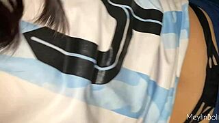 Bet loss forces Argentine neighbor's tight ass surrender