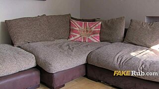 everyday model tempted by porn casting interview dives into british blonde anal deepthroat action