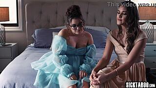 oh man, big tits teen leana lovings lovin' her pussy licked by latina gizelle blanco's tongue...