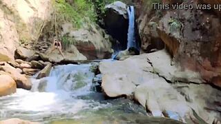 Lilyan Sexy Latina Strips Naked Hot By River