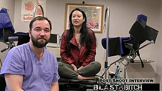 Zoe Lark's Pussy Blasted with Cum After Latex Blowjob and Face Fucking