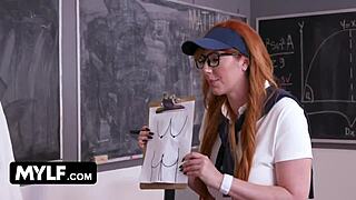 you won't believe how coach lauren phillips uses her perfect curvy body tattoos and huge tits to motivate the football team with doggystyle mmf prize