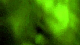 I'm burning up near this erotic fire watching naked hot asian brunette striptease sensually